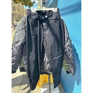 PAIGE Women's Black Slim Fit Jeans